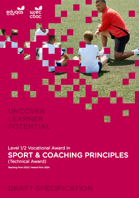 Level 1/2 Sport And Coaching Principles Specification