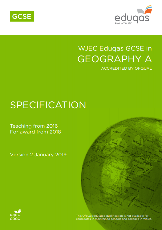 GCSE A Geography Eduqas