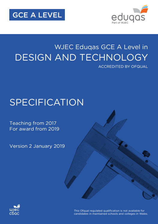 A Level Design And Technology Specification