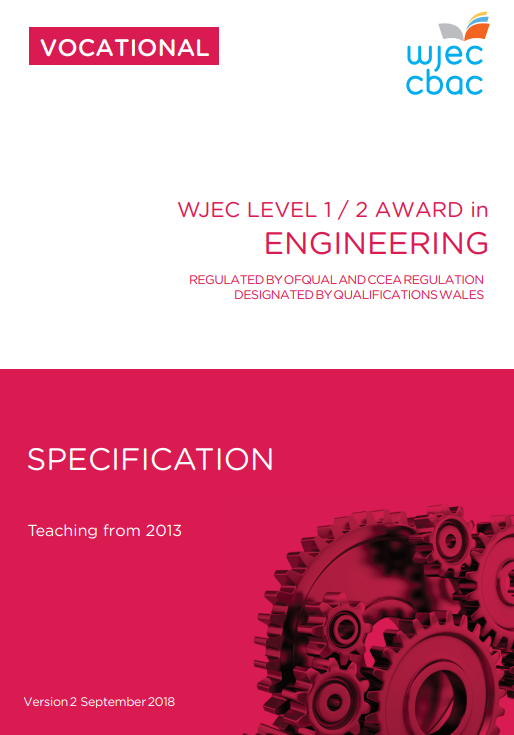 Engineering Level 1 / 2 Eduqas