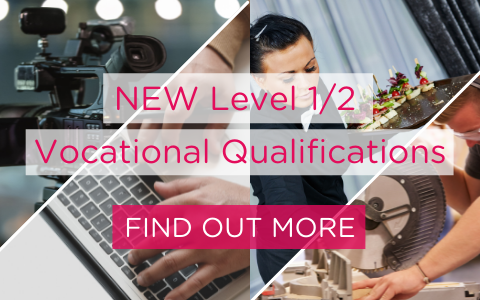 NEW Level 1/2 Vocational Qualifications