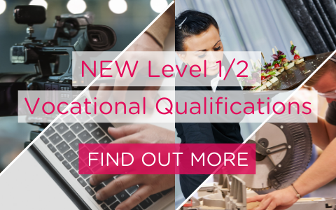 New Level 1/2 Vocational Qualifications